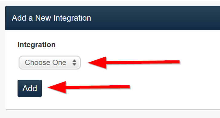 Repository Integration Add Form